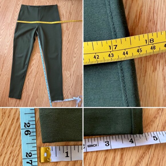 Banana Republic High Rise Skinny Pants Size Medium Chic Versatile Green - Picture 8 of 9